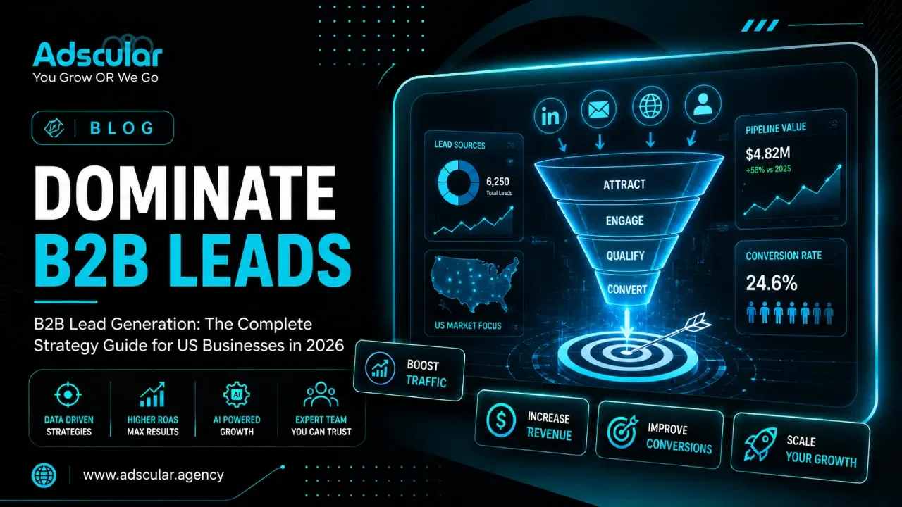 B2B Lead Generation: The Complete Strategy Guide for US Businesses in 2026