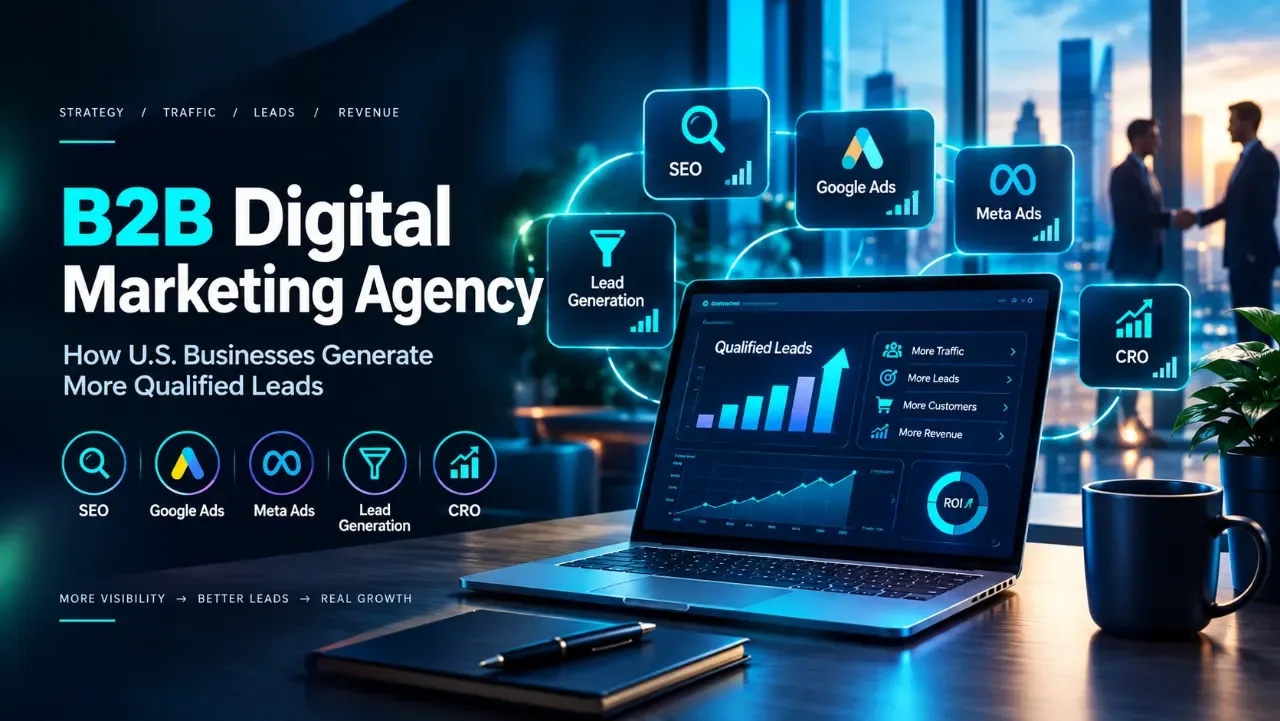 B2B Digital Marketing Agency: How U.S Bussiness Generate More Qualified Leads